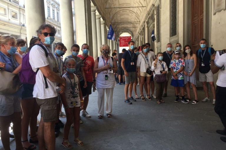 Uffizi: rondleiding met kleine groepRondleiding in het Frans