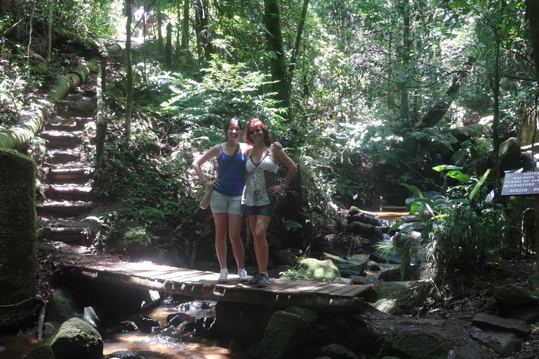 São Paulo: Trekking- und Schwimmtour im Naturpark CantareiraOption mit Hotelabholung