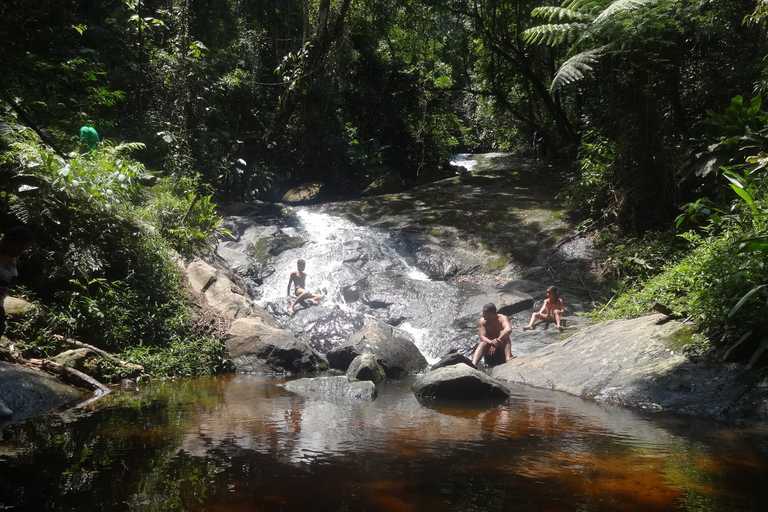 São Paulo: Trekking- und Schwimmtour im Naturpark CantareiraOption mit Hotelabholung