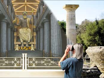 Olympia: Selbstgeführte Virtual-Reality-Tour durch Olympia Olympia: Selbstgeführte Virtual-Reality-Tour durch Olympia