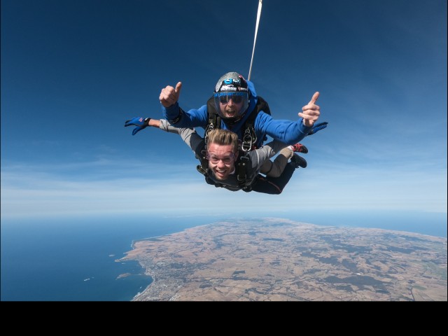 Visit Adelaide Tandem Skydiving over Lake Alexandrina in Murray Bridge