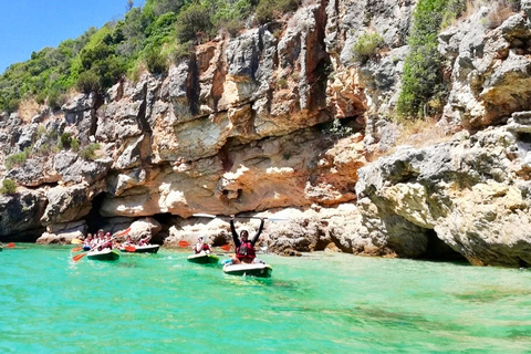 Lisbon: Full-Day Kayak Tour with Picnic and Transfer