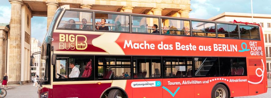Berlín: recorrido turístico en autobús con paradas libres Big Bus