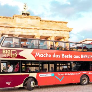Berlin: Stor buss hopp-på-hopp-av-sightseeingtur