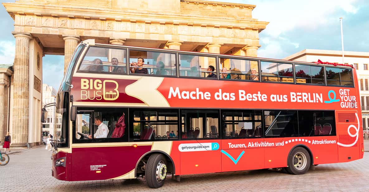 Berlin: Hop-On Hop-Off Sightseeing Tour with Optional Cruise