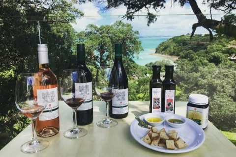 Waiheke Island gastronomische eet- en wijntour met schotellunch