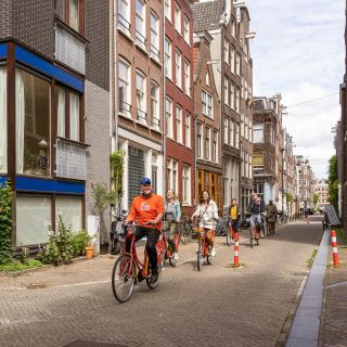 Amsterdam: Omvisning på sykkel i Amsterdam sentrum