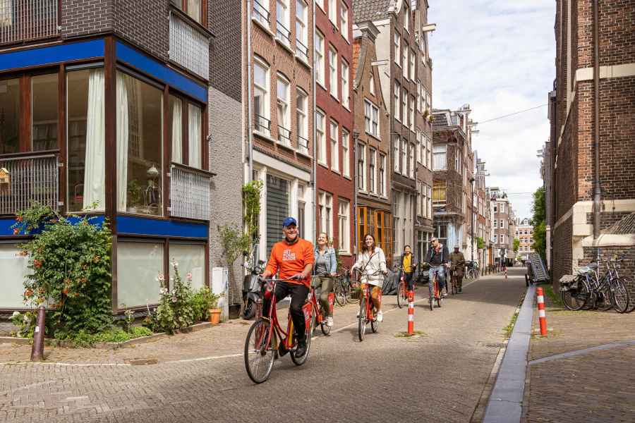 Amsterdam: Geführte Fahrradtour durch das Zentrum von Amsterdam