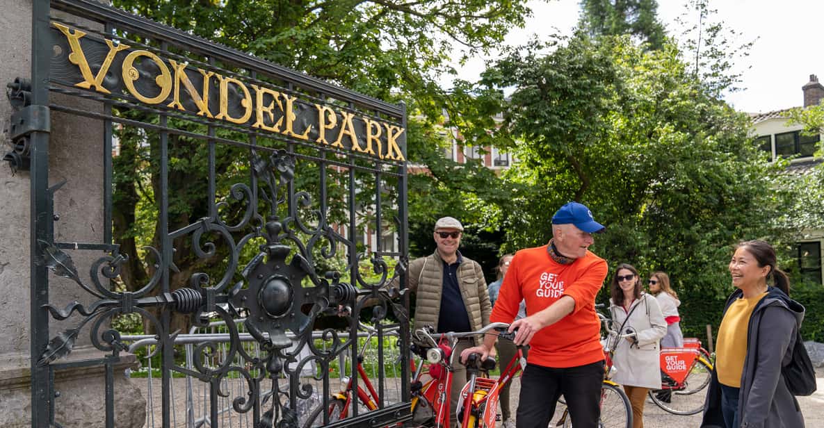 Ámsterdam: tour en bici con un grupo reducido por el centro