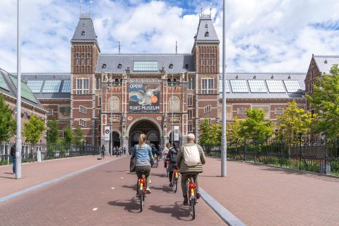 Amsterdã: passeio guiado de bicicleta no centro de Amsterdã