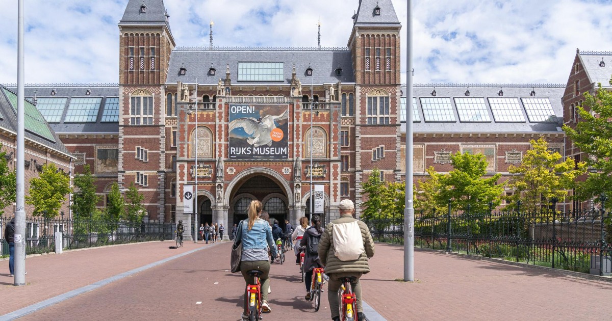 Amsterdam: fietstocht met gids door centrum van |