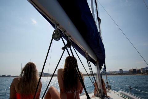 Barcelone: Croisière privée en bateau à voileVisite de 3 heures - Week-end