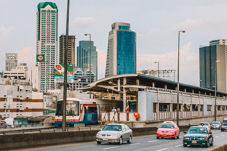 Bangkok: Vandringstur med gatukonst och gatuköksmatPrivat tur