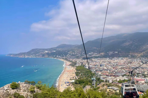 From Side or Alanya: Sunset Boat Cruise and Cable Car Tour From Side: Sunset Boat Cruise and Cable Car Tour