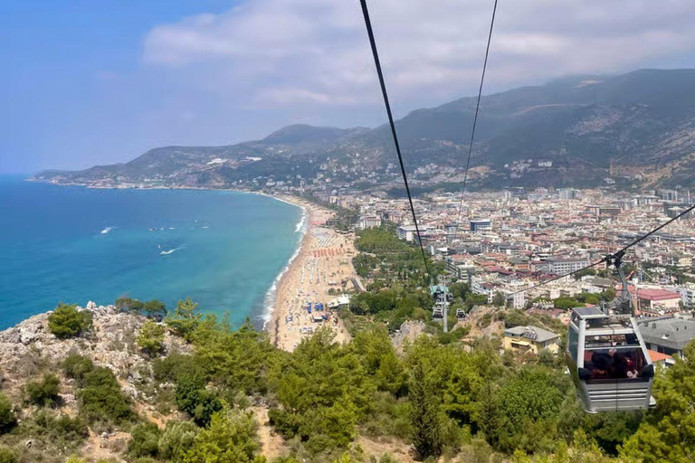 From Side or Alanya: Sunset Boat Cruise and Cable Car Tour From Side: Sunset Boat Cruise and Cable Car Tour