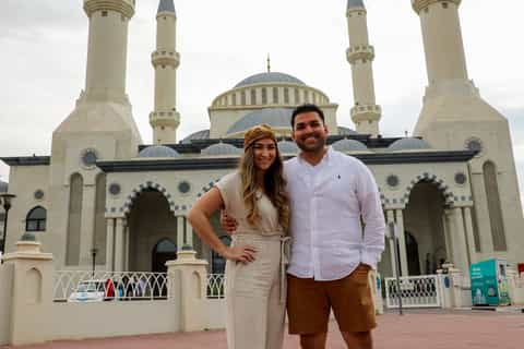 From Dubai Port: Old and Modern City Tour with Blue Mosque