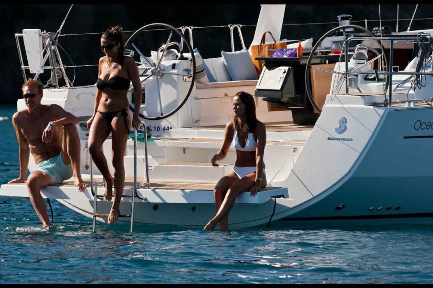 Naxos stad: Segelkryssning med lunch-segelbåt