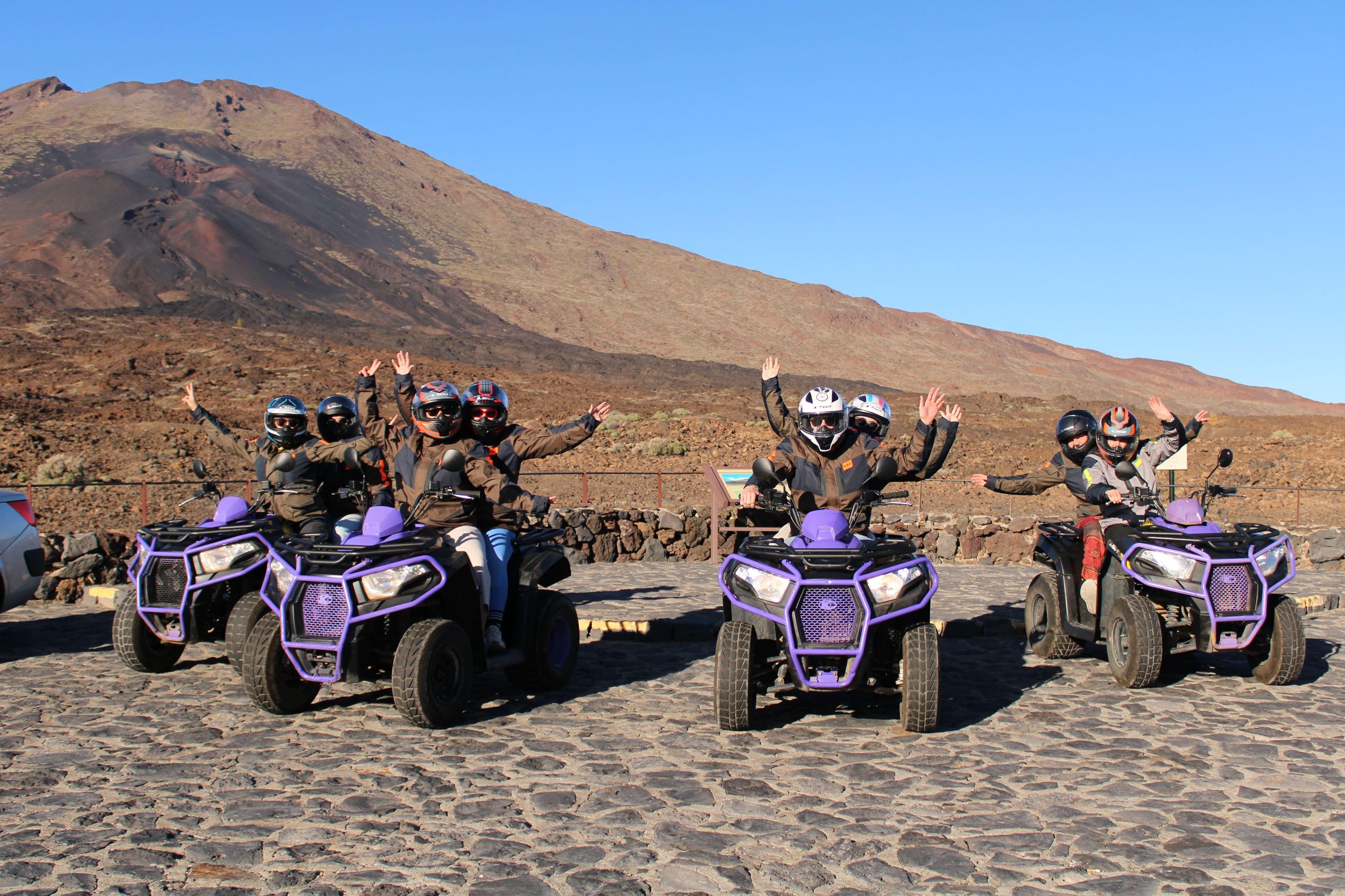 Teneriffa: Quad-Tour zum Berg Teide mit Snack