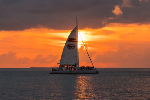 Key West: Sunset Party Cruise met Catamaran
