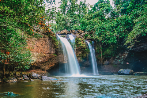 Bangkok: visite d'une journée du parc national de Khao YaiVisite partagée avec point de rencontre