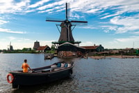 Moulins à vent Zaanse Schans, Croisière privée avec nourriture et boissons - Hizvo