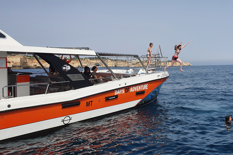 Depuis Lagos : visite familiale de Benagil en catamaran