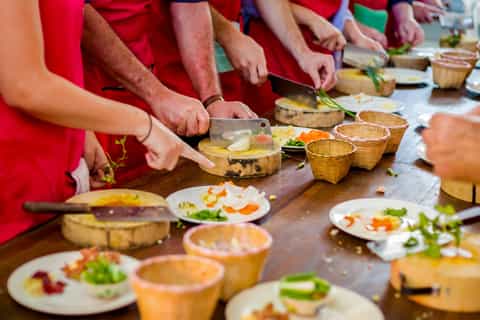 Bali: aula particular de culinária balinesa em uma casa de família