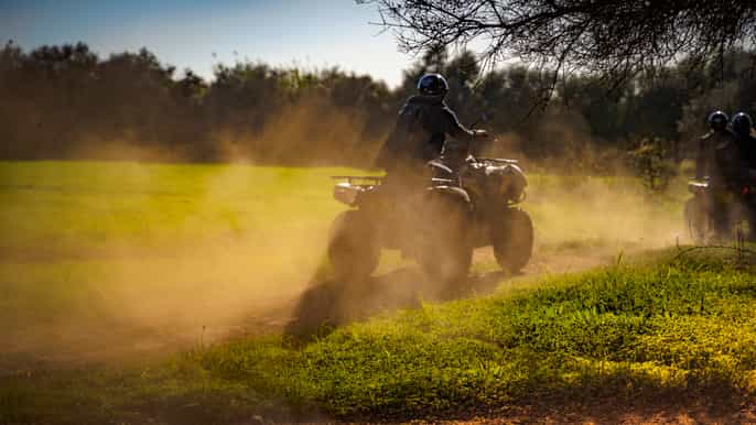 de albufeira passeio de quadriciclo offroad de meio dia