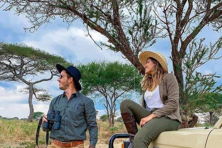 3-dagars safari Zanzibar till Nyerere Park med båt, bil och flyg