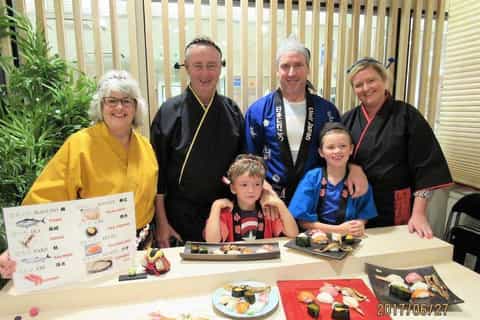 kioto clase de preparación de sushi