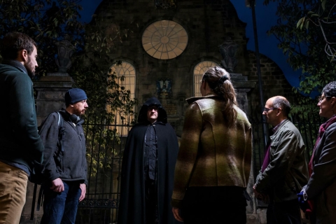 Edinburgh: avondbezoek ondergrondse gangen & begraafplaatsGedeelde tour