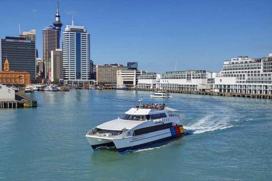 Auckland: Hin- und Rückfahrt zur Insel Rangitoto