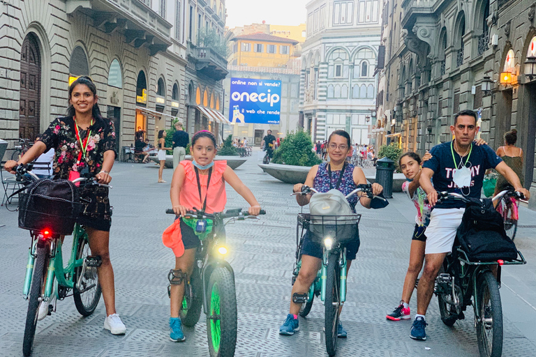 Florence: E-Bike Tour with Michelangelo SquareSemi Private E-Bike Tour