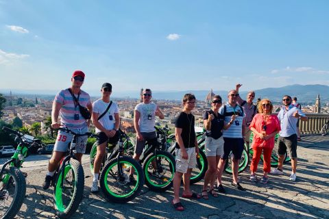 Firenze: E-sykkeltur med Michelangelo-plassen
