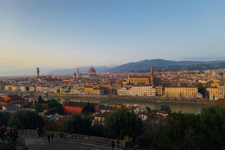 Florence : visite en petit groupe en vélo électrique avec la place MichelangeloVisite privée en vélo électrique