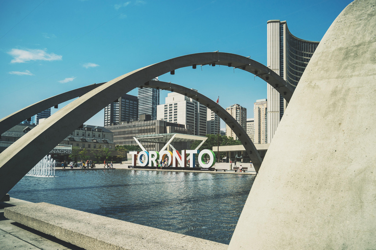 Toronto: Tour a piedi del centro con CN Tower e tour in battello