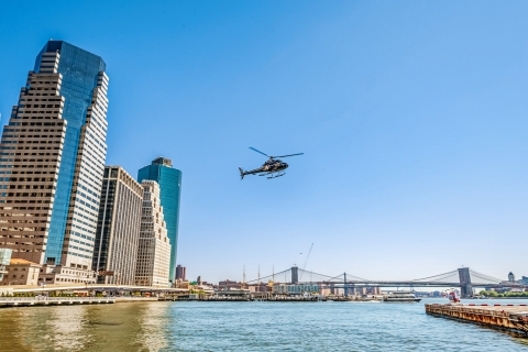 Nowy Jork: Manhattan Helicopter TourLot helikopterem nad Zatoką Nowojorską