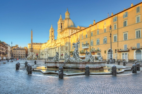 Plätze & Brunnen von RomPiazzas & Springbrunnen von Rom - Tour auf Englisch