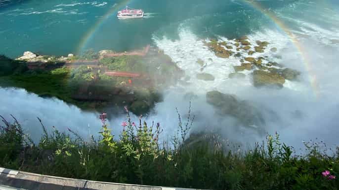 cataratas del niágara ee. uu . recorrido a pie con mejora de atracción