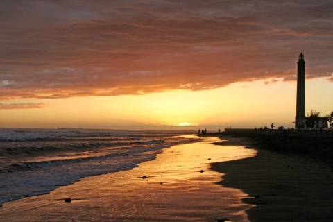 Maspalomas : visite en Segway de 2 heures avec coucher de soleil sur les dunes de sable
