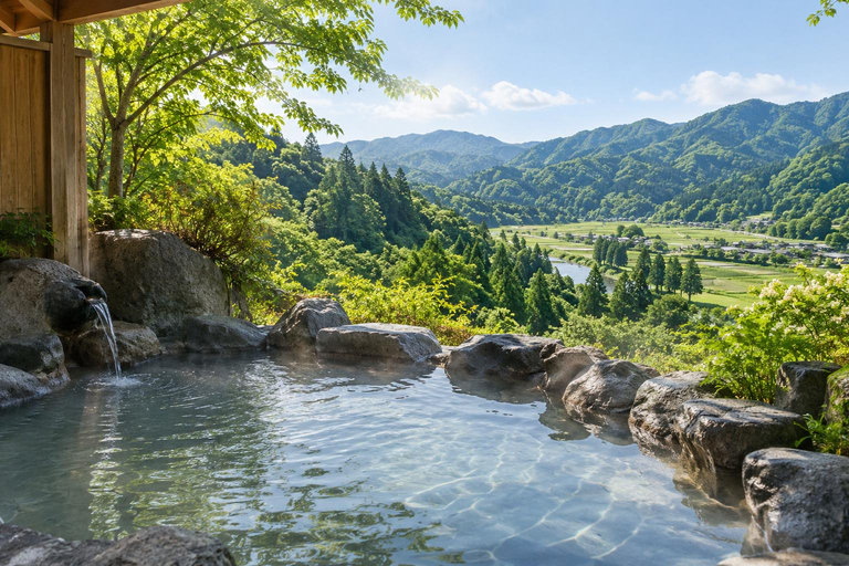 From Tokyo: Rice Terrace Water Walk & Stone Wall Tour