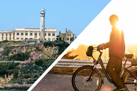 San Francisco: Sunset Bike Tour & Alcatraz 2-Day Tour