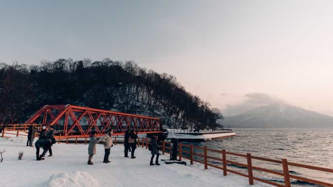 from sapporo day trip to lake shikotsu toya and mount usu