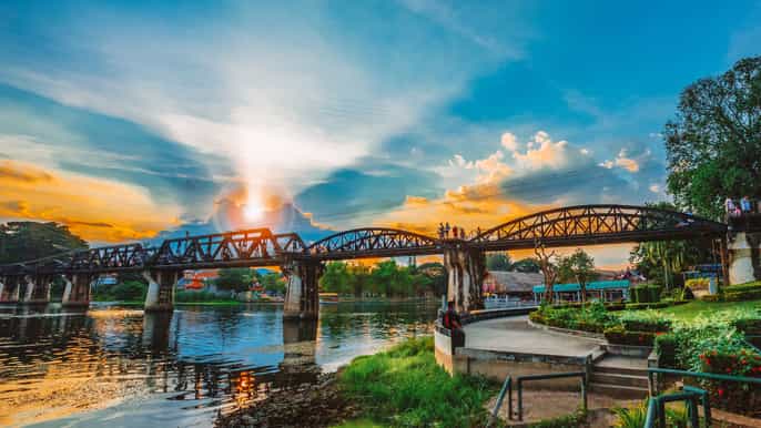 bangkok elephant sanctuary visit sup on the river kwai