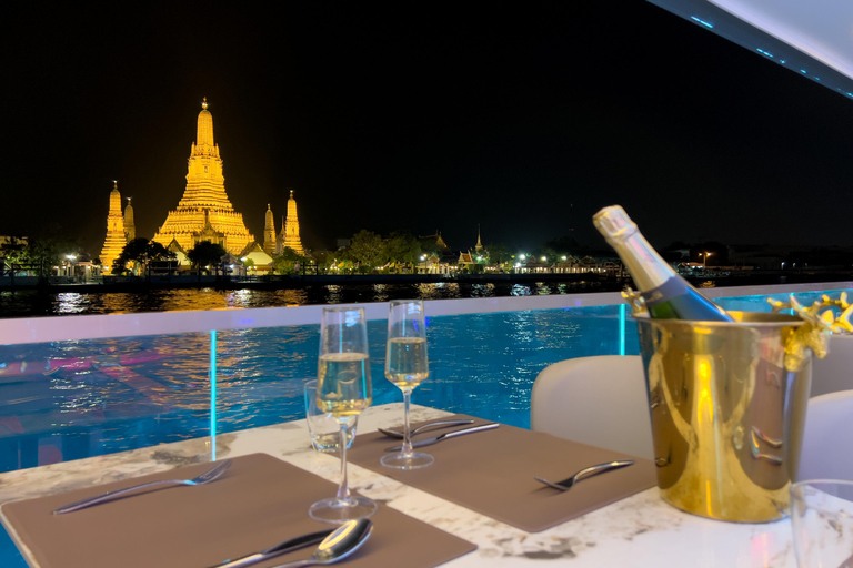 Bangkok: Royal Galaxy Luxe Dinner Cruise/Chao Phraya rivierBangkok: Royal Galaxy Dinner Cruise