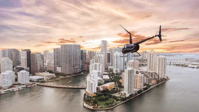 miami 30 minuten luxushubschraubertour
