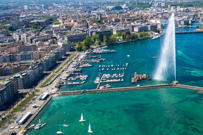 Genève: Elektrische fietstour met toegang tot het horlogemuseum