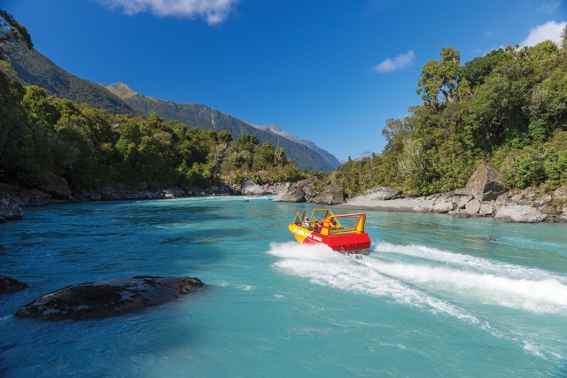 Visit West Coast Eco River Safari in UNESCO World Heritage Area in Haast, New Zealand