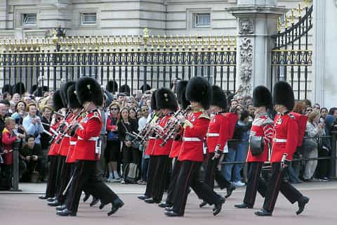 Londres: Troca de guardas e passeio a pé por Westminster