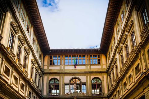 Florence: rondleiding door de Galleria degli Uffizi zonder wachtrijSla de wachtrij over met rondleiding in het Frans